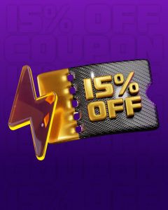 CUPOM FLASH 15%